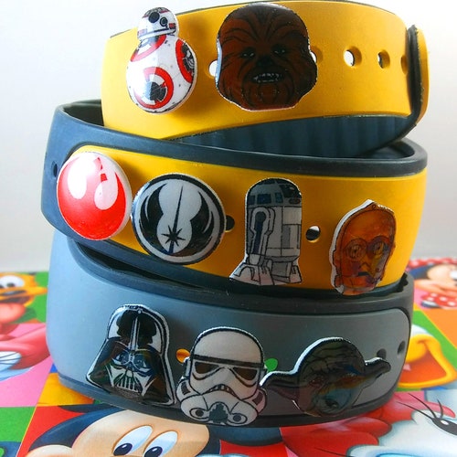 Star Wars Magic Band Charms Magic Band Decals Disney World Etsy