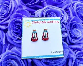Kuzco Llama Poison Earrings | Emperor’s New Groove Disney Jewelry