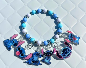 Lilo and Stitch Charm Bracelet - Etsy
