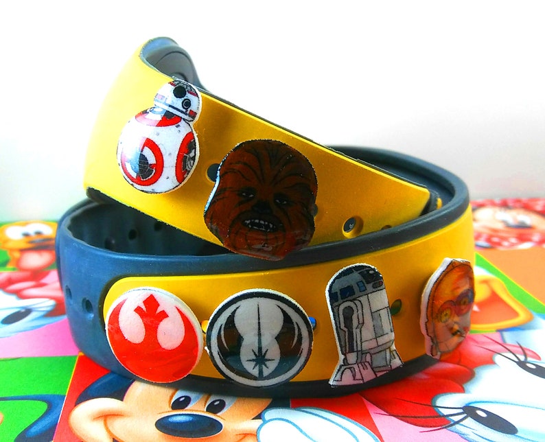 Star Wars Magic Band Charms Magic Band Decals Disney World Etsy