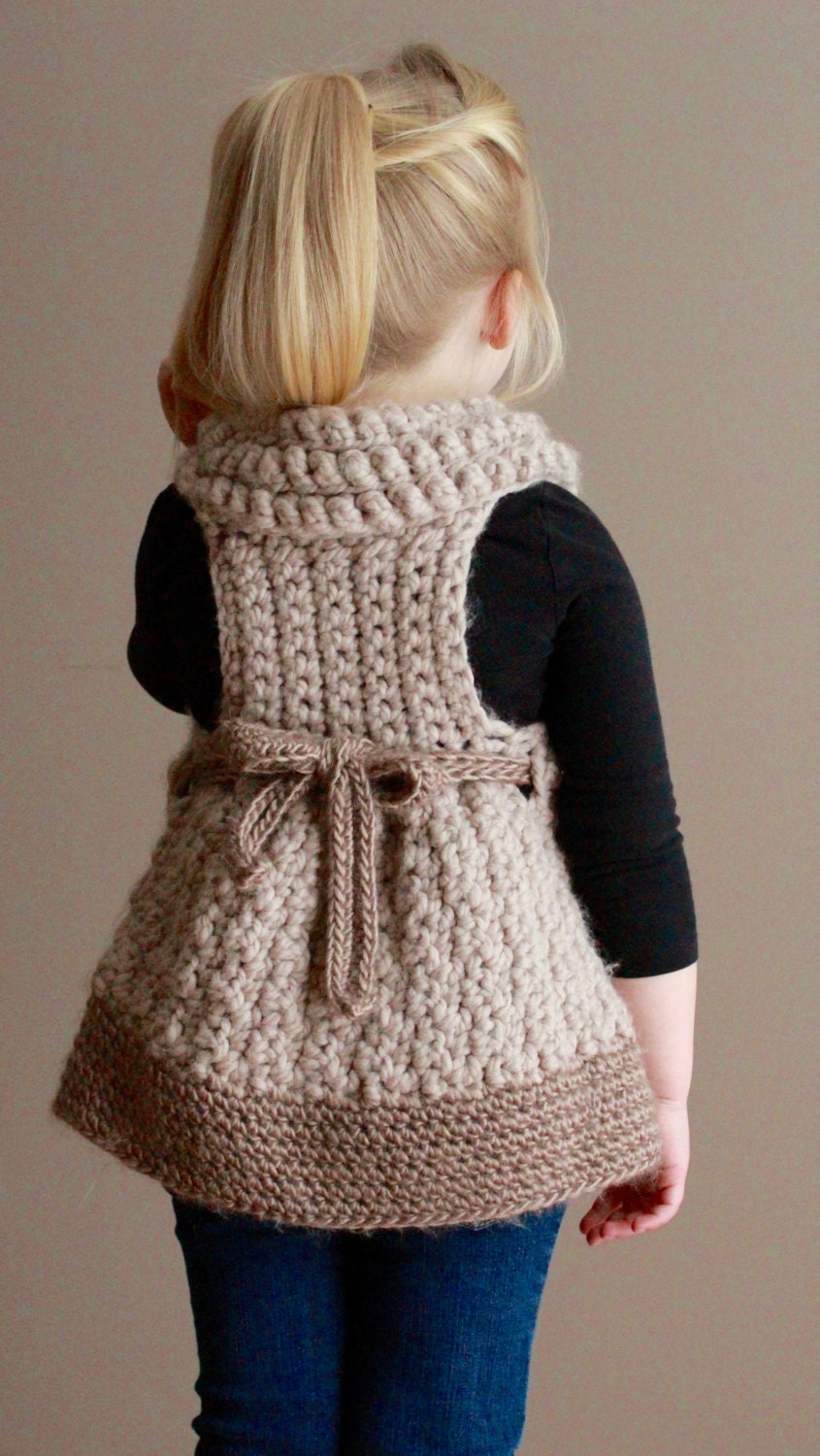 Crochet Pattern Tully Tunic PDF Instant Download Includes Sizes
