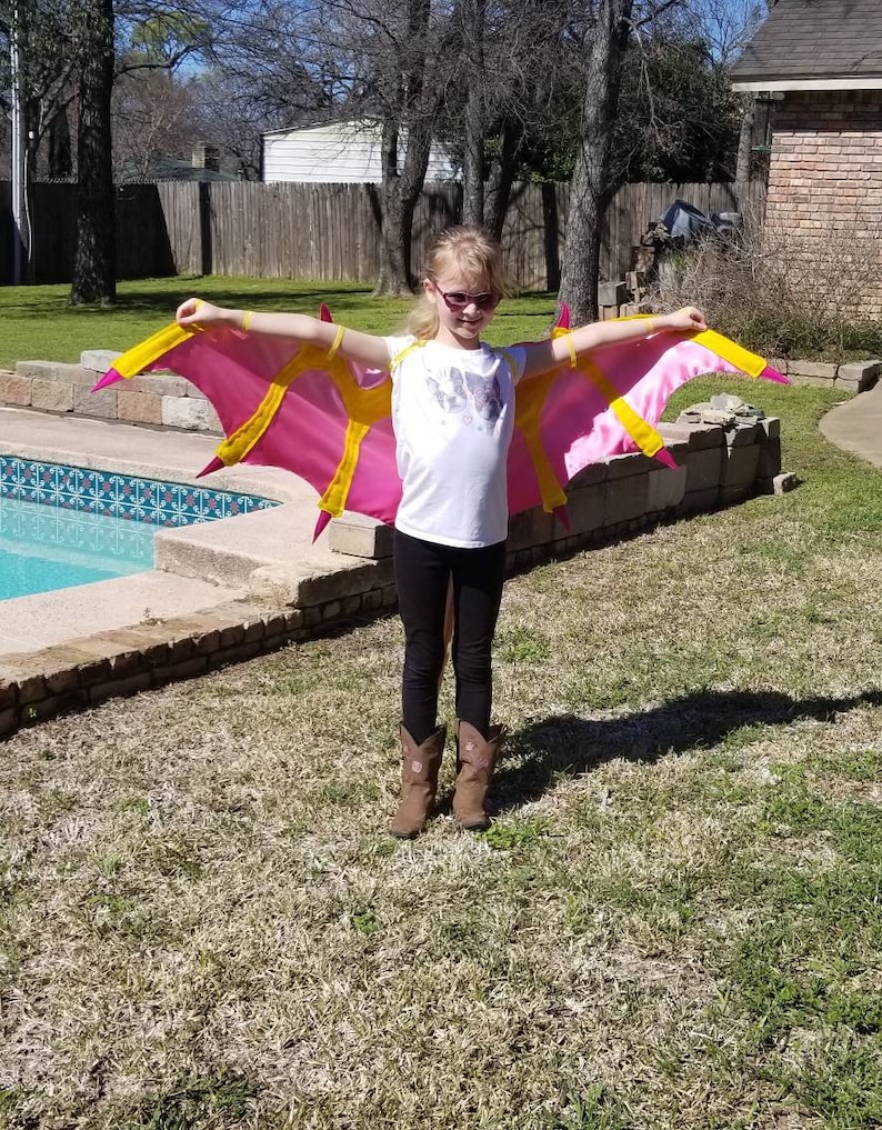 Dragon Wings of Fire Inspired Costume RainWing Kinkajou Kids Etsy