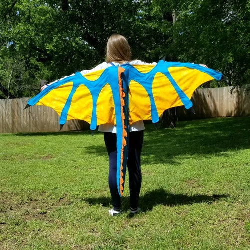 Dragon Wings of Fire Inspired Costume Nightwing Kids Age 4 to Etsy