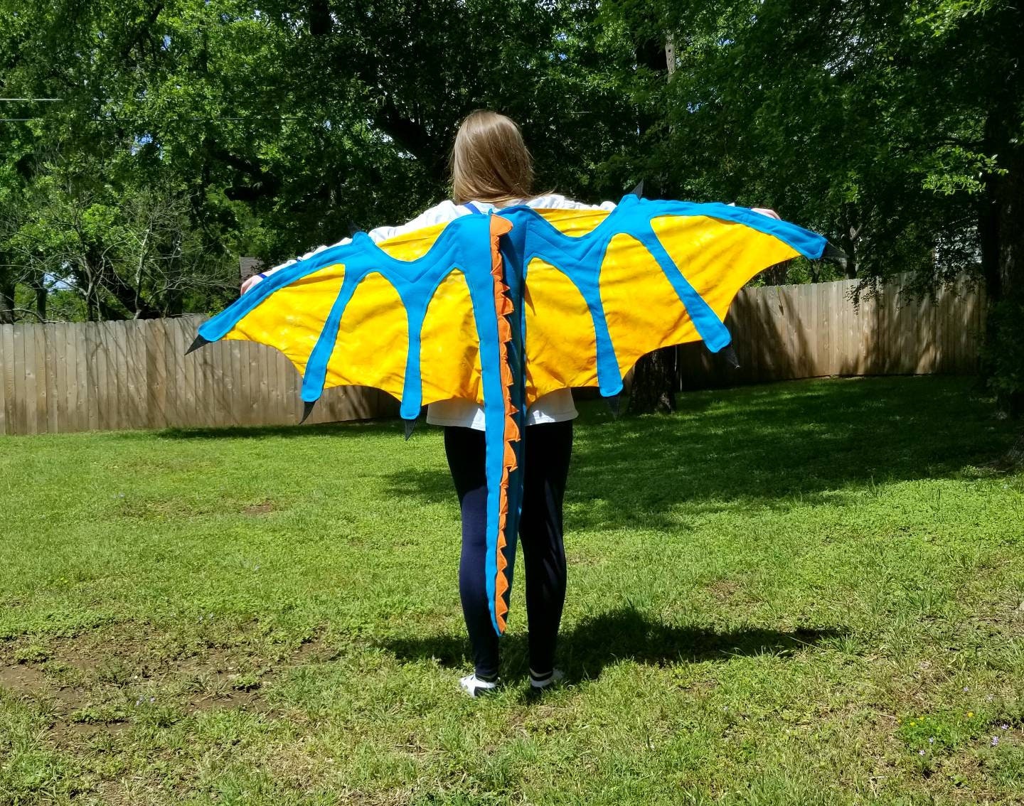 Dragon Wings of Fire Inspired Costume Rainwing Glory Kids