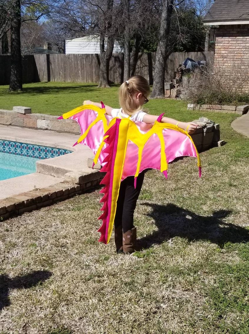 Dragon Wings of Fire Inspired Costume RainWing Kinkajou Kids Etsy