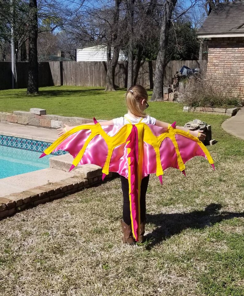 Dragon Wings of Fire Inspired Costume RainWing Kinkajou Kids Etsy
