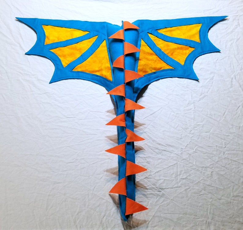 Dragon Wings of Fire Inspired Costume Basic Rainwing Glory Etsy