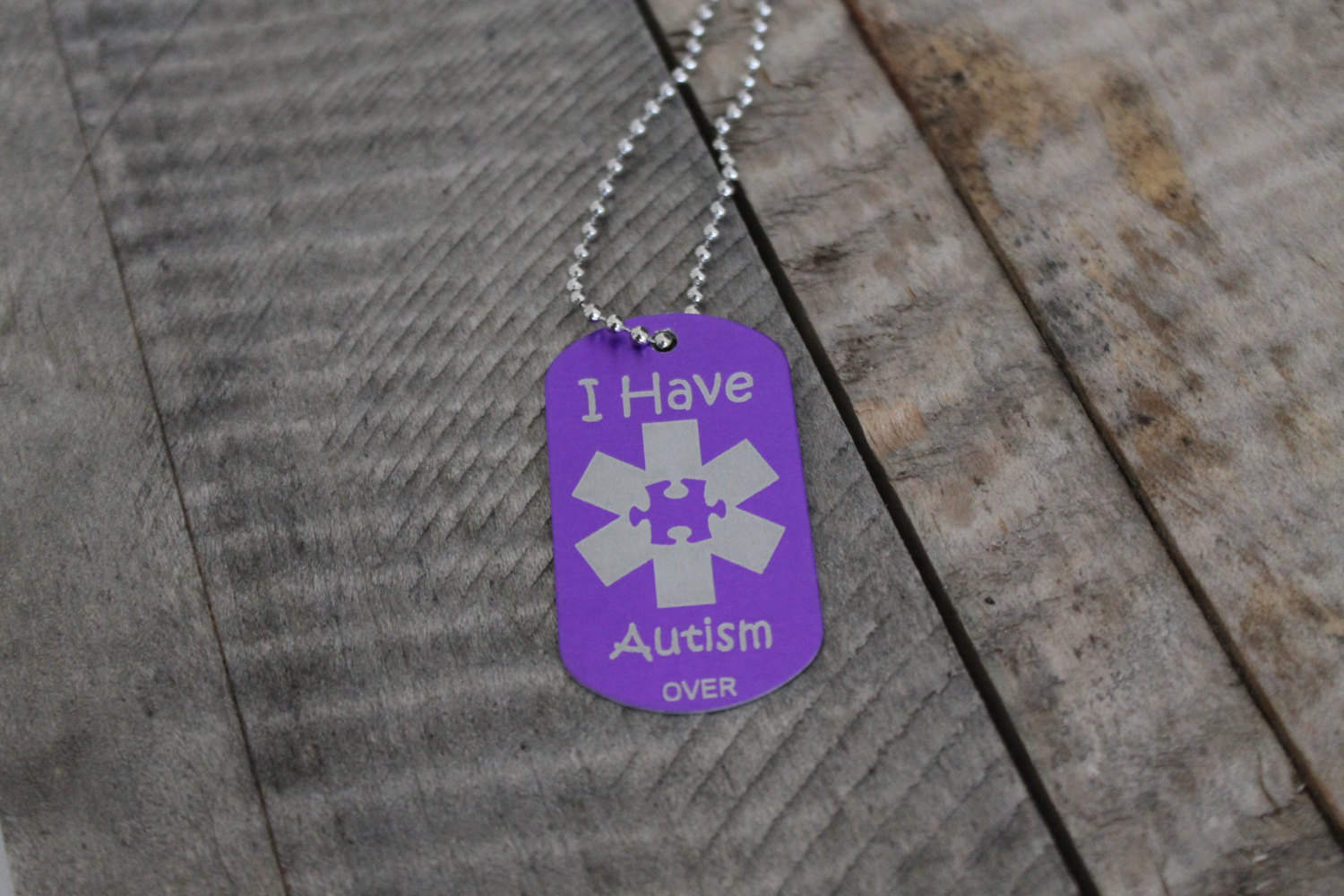 Engraved Dog Tagsfood Allergy ID Tagsanodized Aluminum Laser Etsy