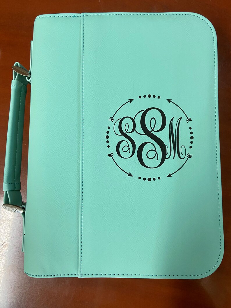 Select Sizebible Case Cover Black Rustic Teal or Gray Laser Etsy