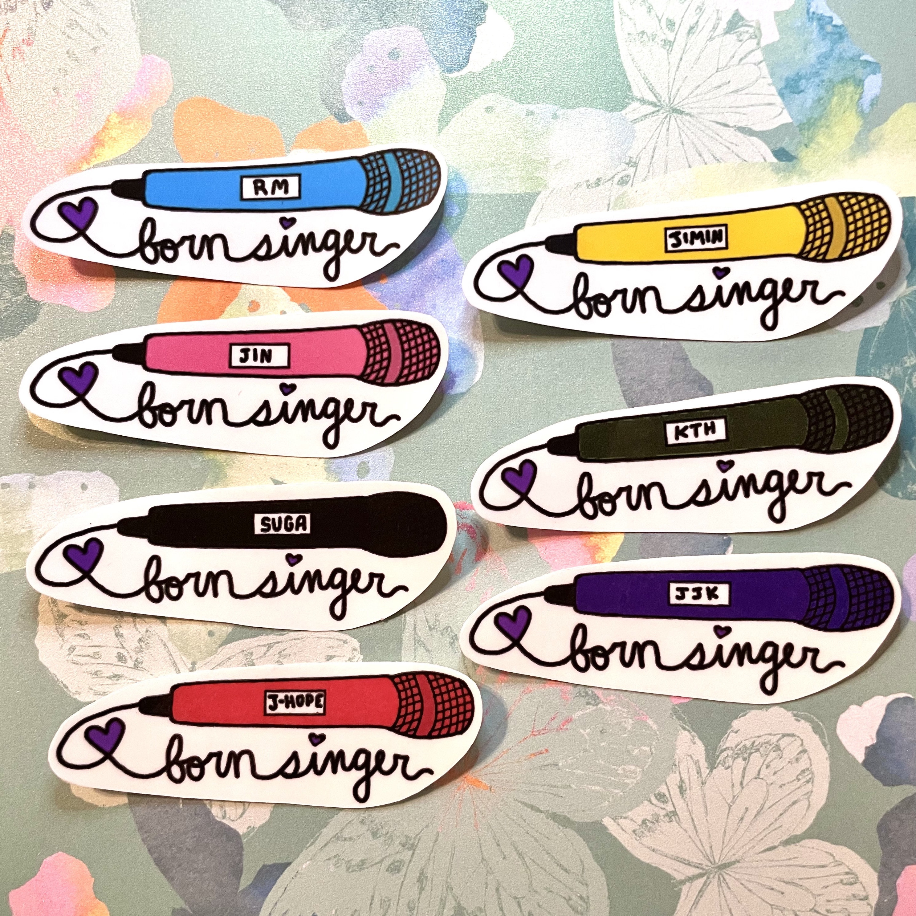 Born Singer Stickers - Etsy