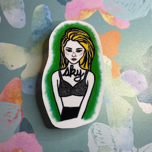 Sticker brillant sky ferreira - la nuit, mon temps