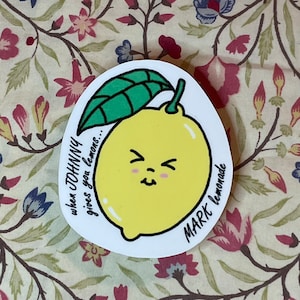 johnny suh aufkleber packung