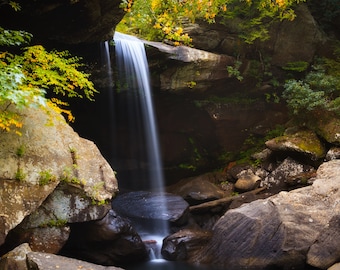 Eagle Falls Cumberland Falls State Park Kentucky, Autumn Leaves, Waterfall Photos, Rustic Decor, Kentucky Photos, Landscape Photograph