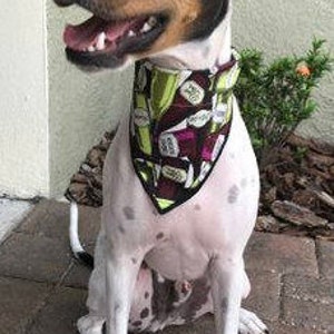 Dog Bandana n' Cat Bandana-Springtime Pink Bicycle image 8