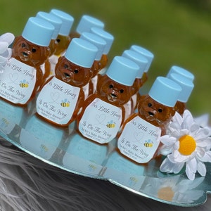 Bomboniera a forma di orsetto di miele per baby shower