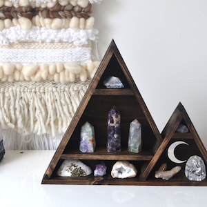 Triangle Mountain Shelf- Crescent Moon