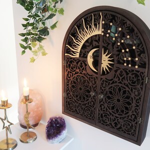 Coppermon Witchy Decor Celestial Arch Cabinet- Witchy Gifts, Witchy Decor, Witchy Stuff, Witchy Art, Witchy Aesthetic, Witchcraft Supplies