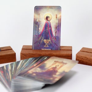 Coppermoon Single Mini Altar Kartenständer, Tarot Kartenständer, Orakel Kartenständer, Tarot Altar Stand, Orakel Altar Stand
