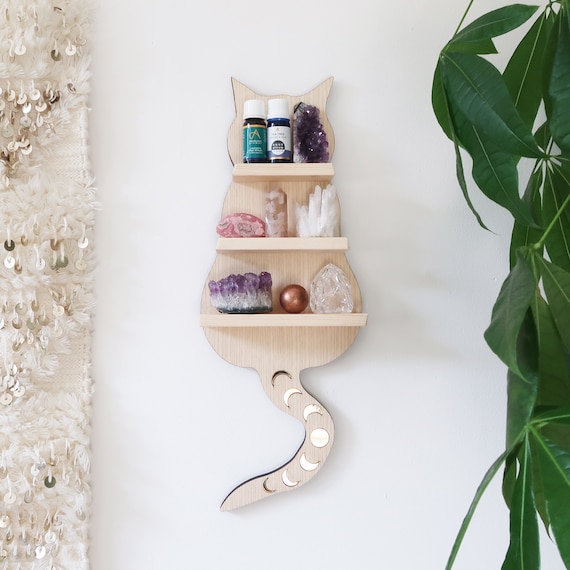 cat shaped shelf