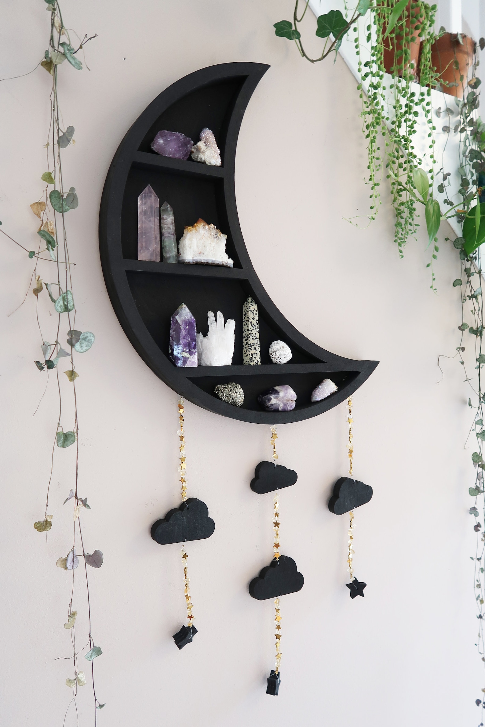 Dreamy Moon Shelf Moon Shelves Moon Phase Shelves Etsy UK