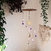 Celestial Suncatcher Mobile, Sun and Moon Suncatcher, Crystal Suncatcher