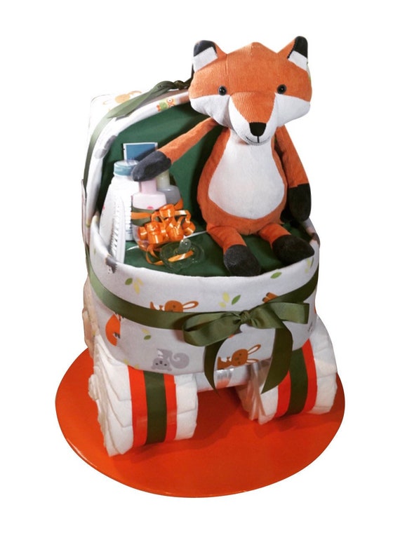 fox themed diaper bag