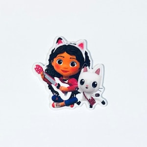 Character Planar Resin Set of 2 - Hair Bow Center - Cupcake Embellishment - Craft and Bows Supplies