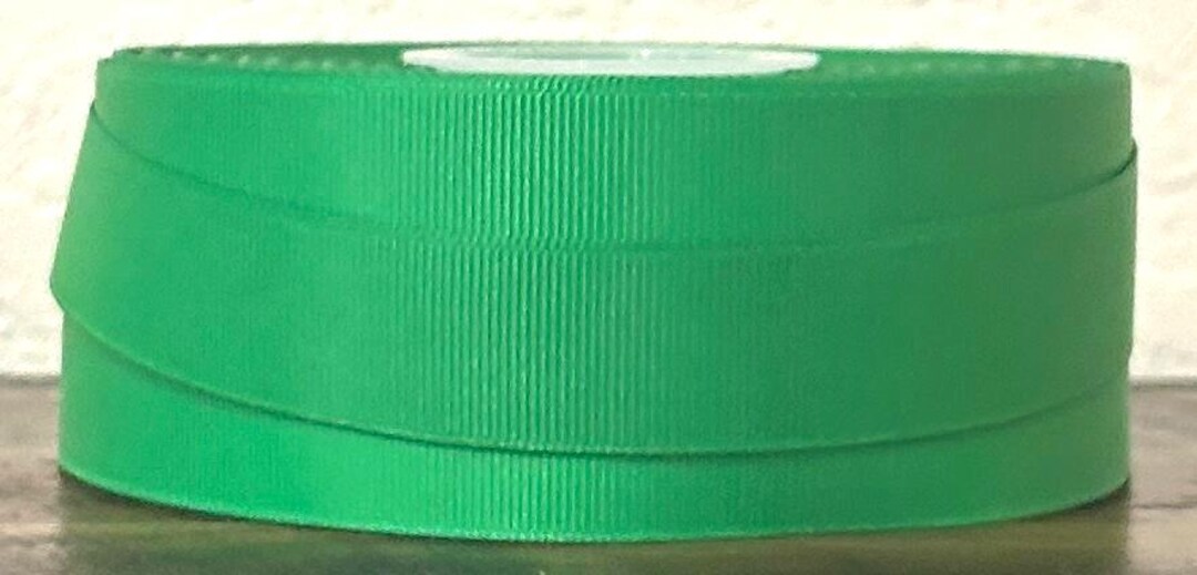 Emerald Grosgrain Ribbon 5 Yards-solid Color Ribbon-choose Width-ribbon ...