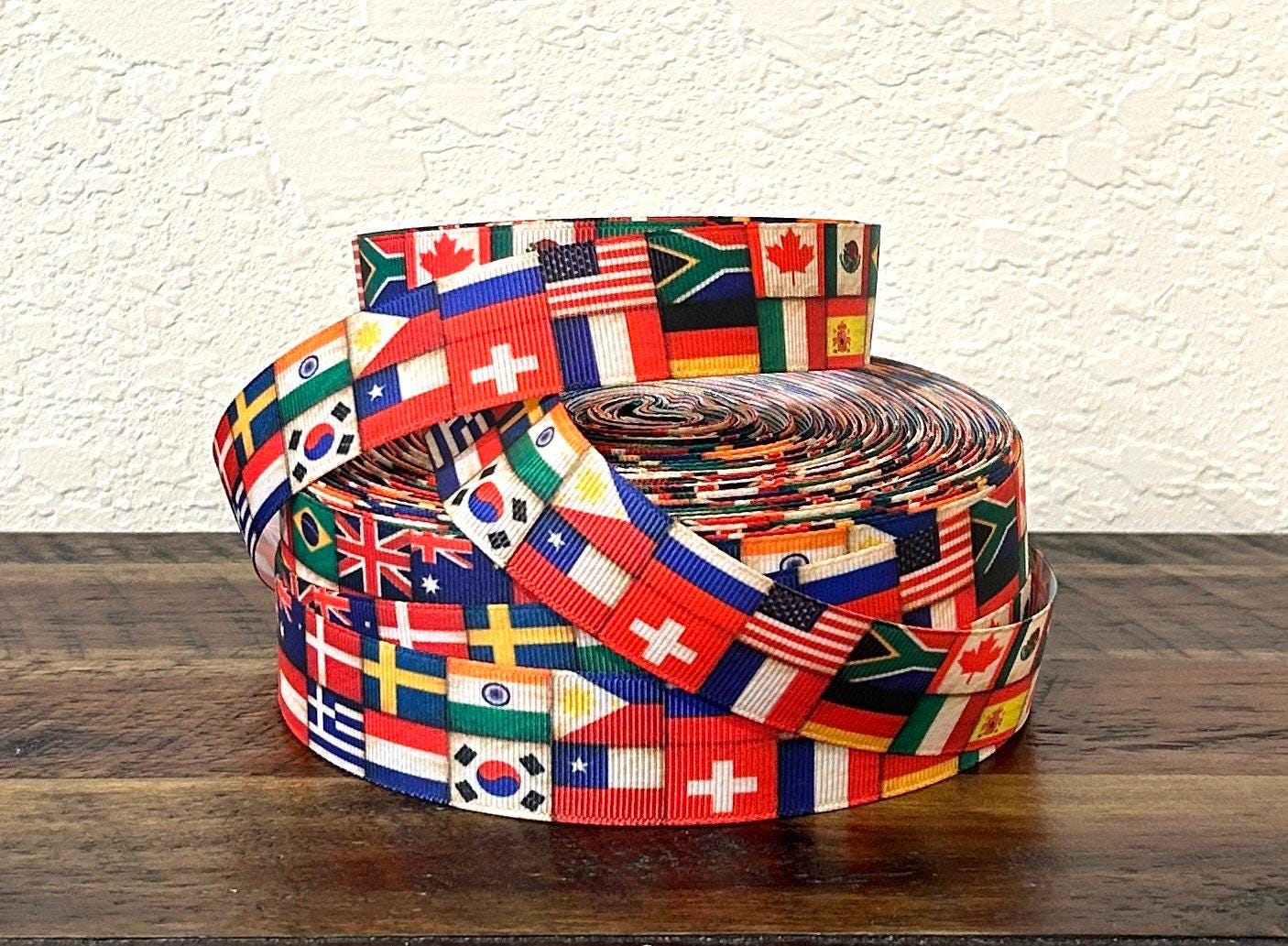 Flag Ribbon Small International Flags 1