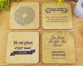 Lot 4 Sous-verres Kaamelott