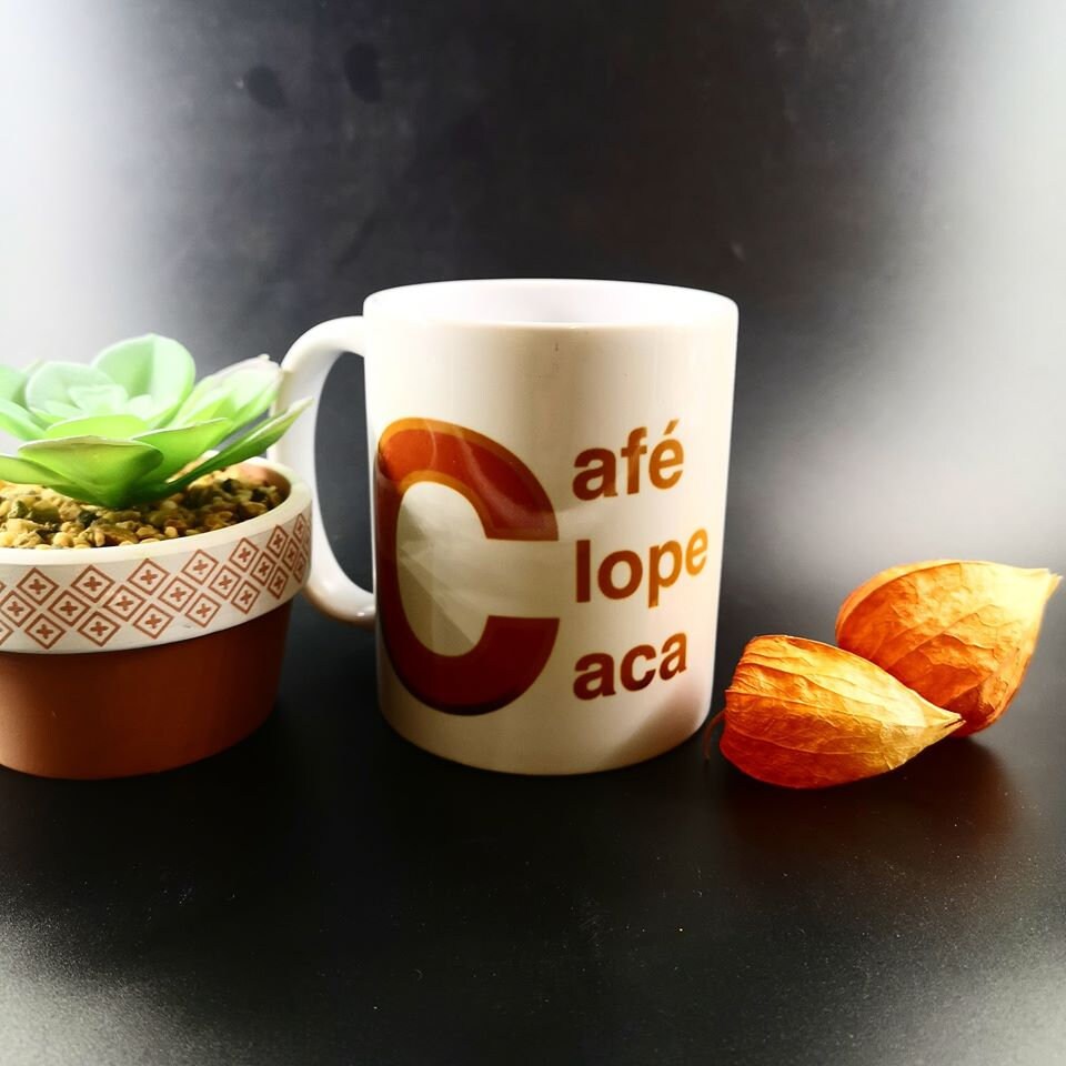 Mug Café Clope Caca