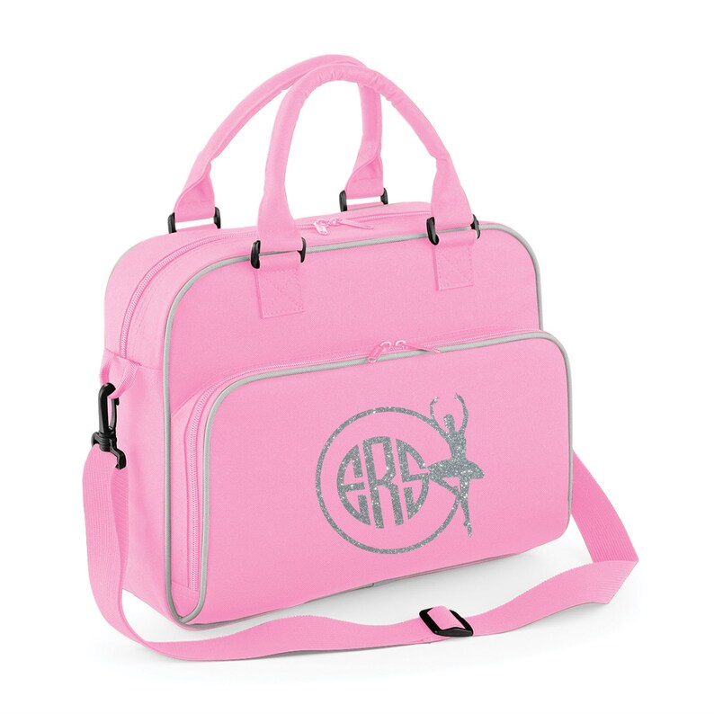 glitter dance bag
