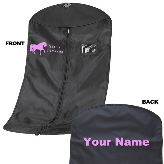 Personalised Show Jacket Garment bag Garment Bag Carrier Etsy