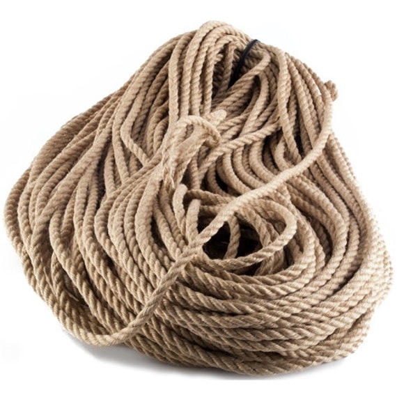 Spooled 6mm Jute Rope 300 Feet Ready to Use 