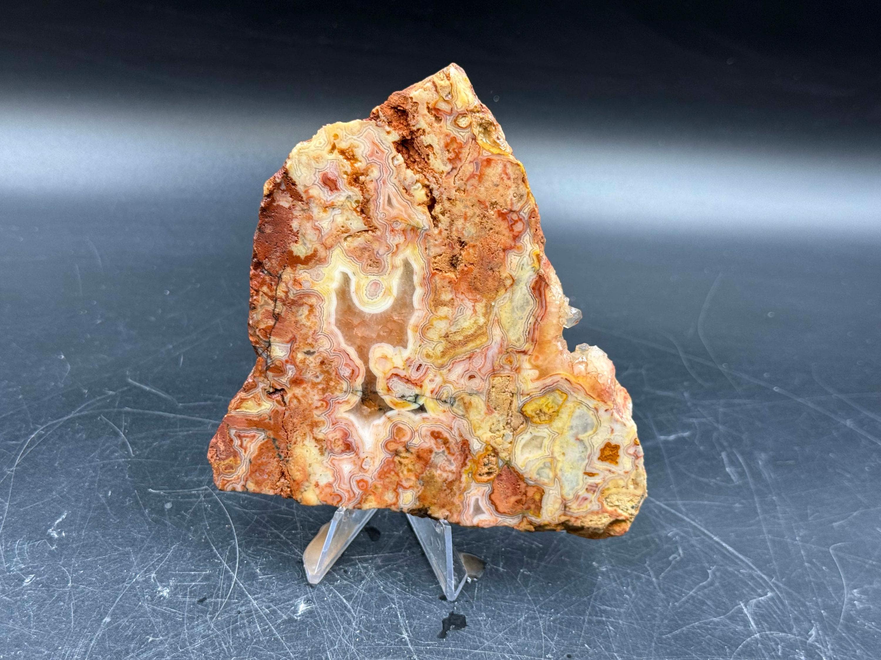 イエロークレイジーレースアゲートスラブ イエロークレイジーレースアゲートスラブ - メルカリ