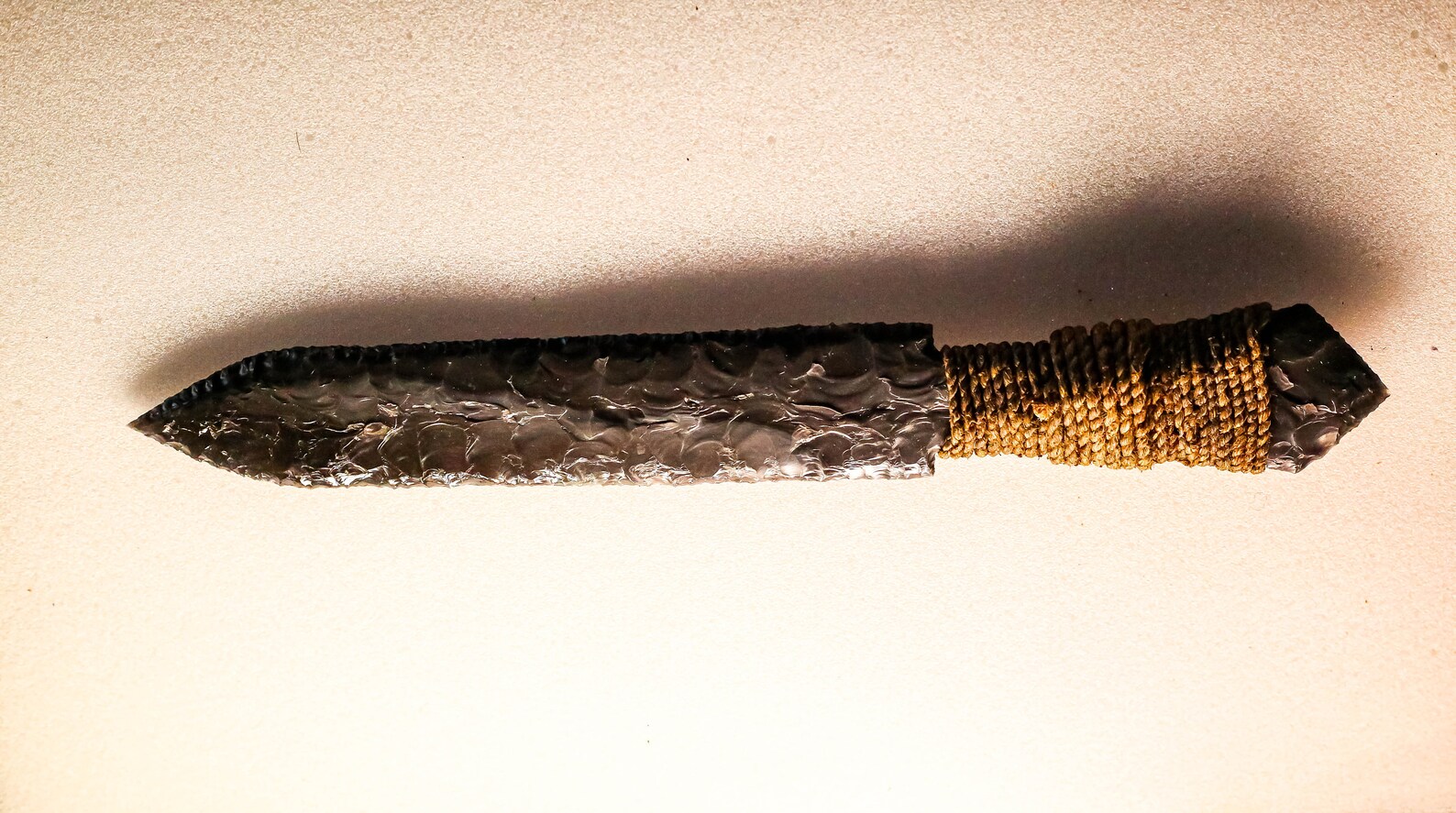 Game of Thrones Replica Obsidian Knife With Stand Etsy