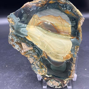ﾌﾞﾙｰﾏｳﾝﾃﾝ ｼﾞｬｽﾊﾟｰ Blue Mountain Jasper - greenfloat