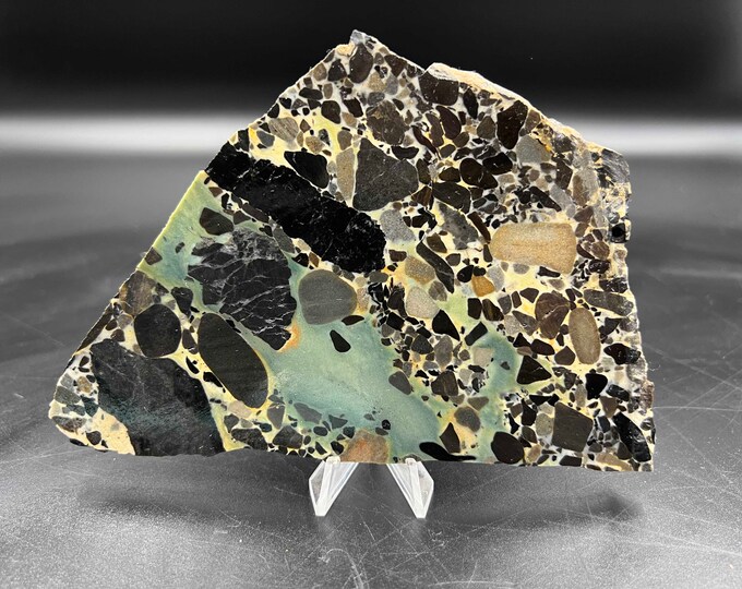 Pudding Aka Conglomerate Stone Slab Etsy