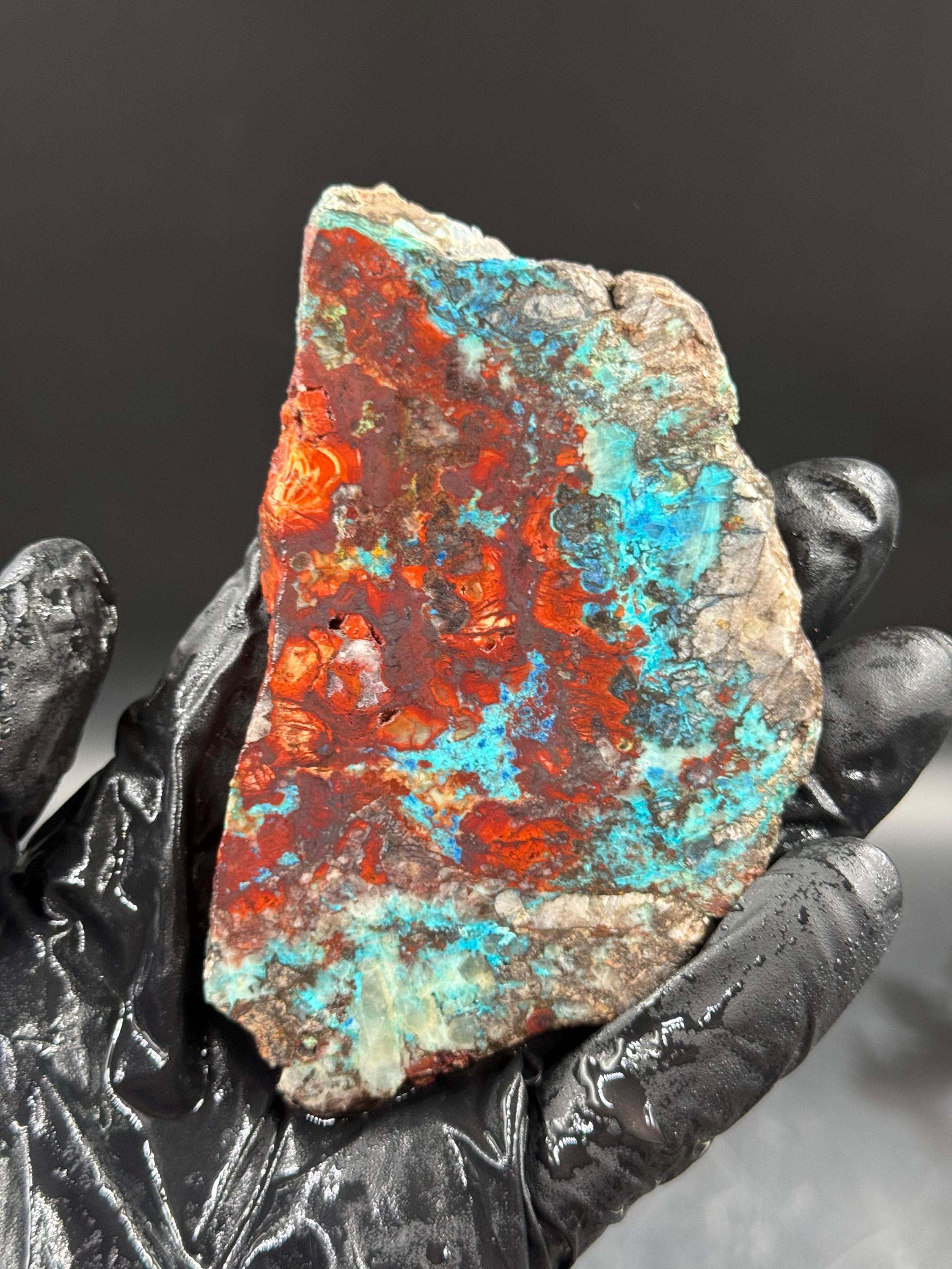 Apache Chrysocolla Slab - Etsy
