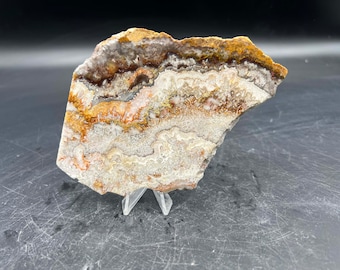 ピンクレースアゲートスラブ - Etsy 日本