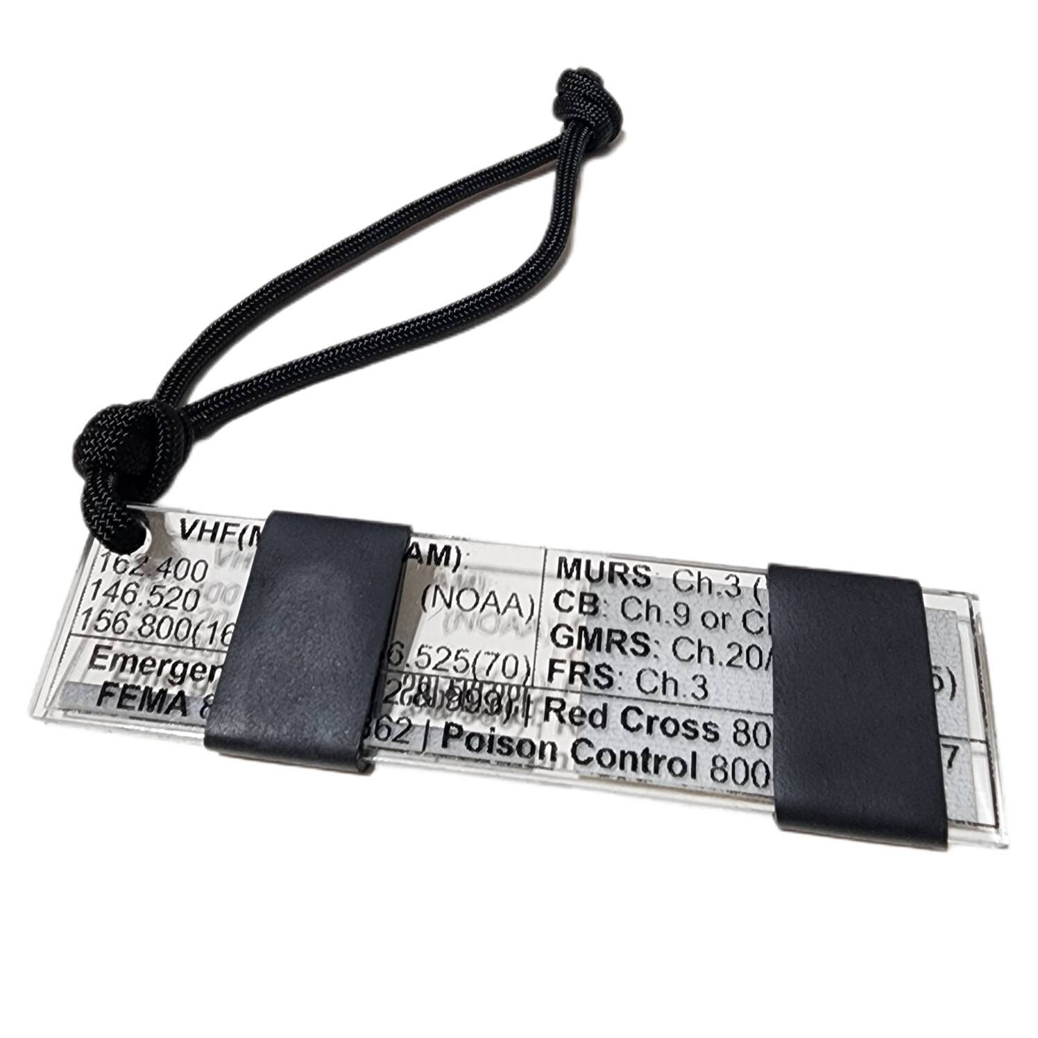 Partitioned Kit & Reference Bar PKR Bar: Keychain With - Etsy