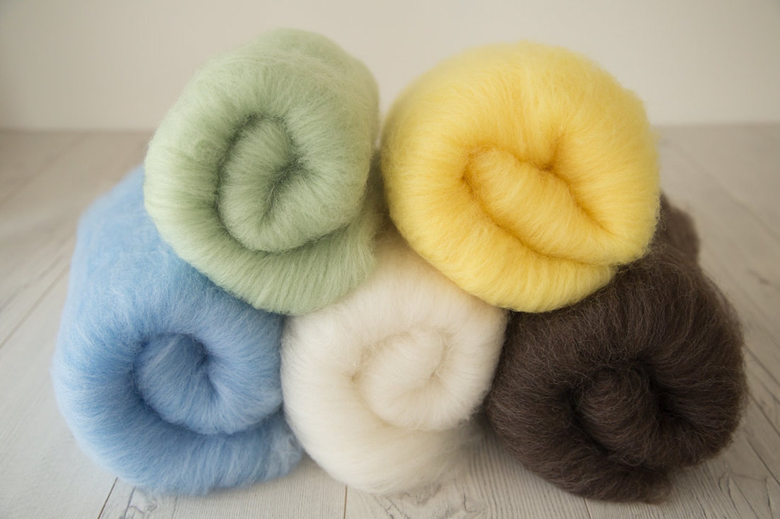 Carded wool batts / wet felting wool / needle felting wool / Etsy
