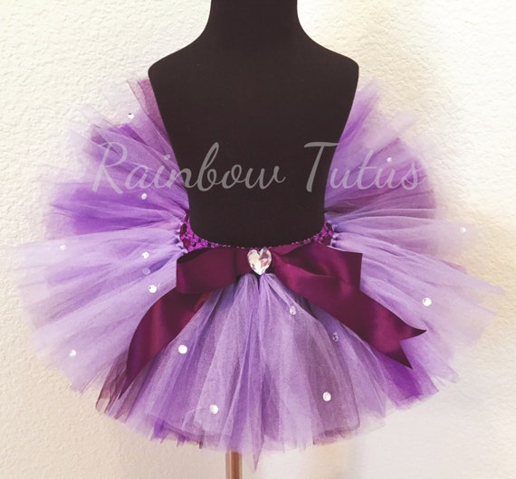 Items similar to Purple Bling Tutu on Etsy