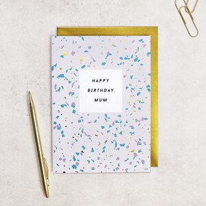 Alles Gute zum Geburtstag Mama - Geburtstagskarte