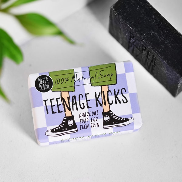 Teenage Kicks - Charcoal Soap Bar For Teenage Skin