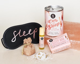 Can Of Sleep - Natural and Vegan Bath And Body Gift Set