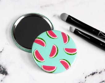 Watermelon Pocket Mirror/badge/bottle opener