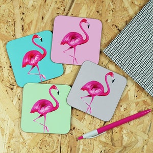 Flamingo coaster image 1