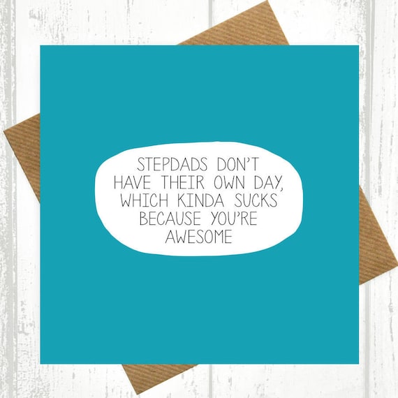 Stepdad card