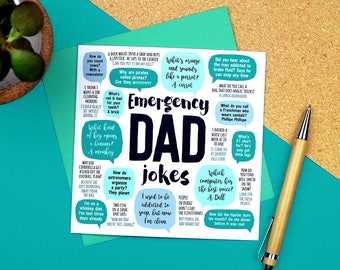 Emergency Dad Jokes® Card